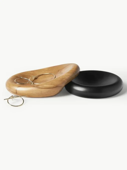 Decoratieve schalen Caleb in organische vorm, set van 2