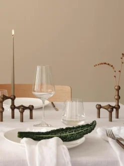 Decoratieve vaas stof Nagel, H 10 cm