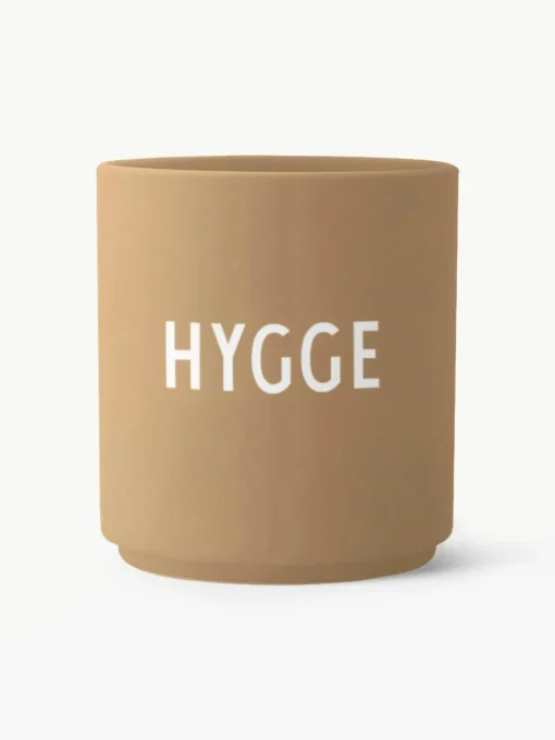 Design beker Favourite HYGGE met opschrift