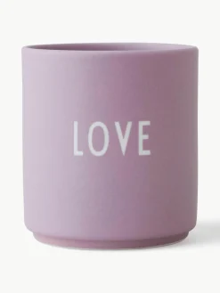 Design beker Favourite LOVE met opschrift