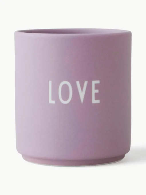 Design beker Favourite LOVE met opschrift