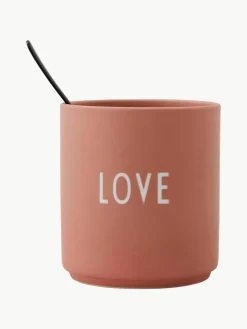 Design beker Favourite LOVE met opschrift