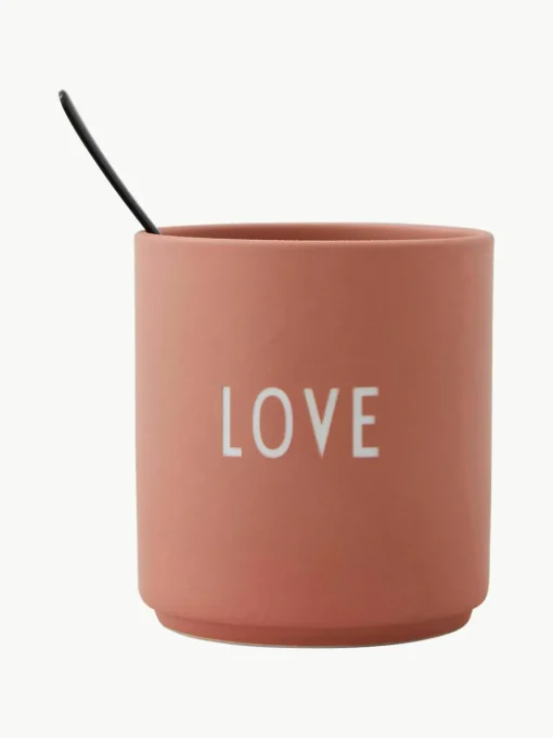 Design beker Favourite LOVE met opschrift