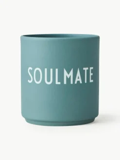 Design beker Favourite SOULMATE met opschrift