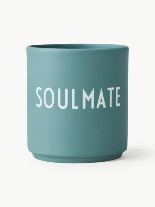 Design beker Favourite SOULMATE met opschrift