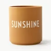 Design beker Favourite SUNSHINE met opschrift