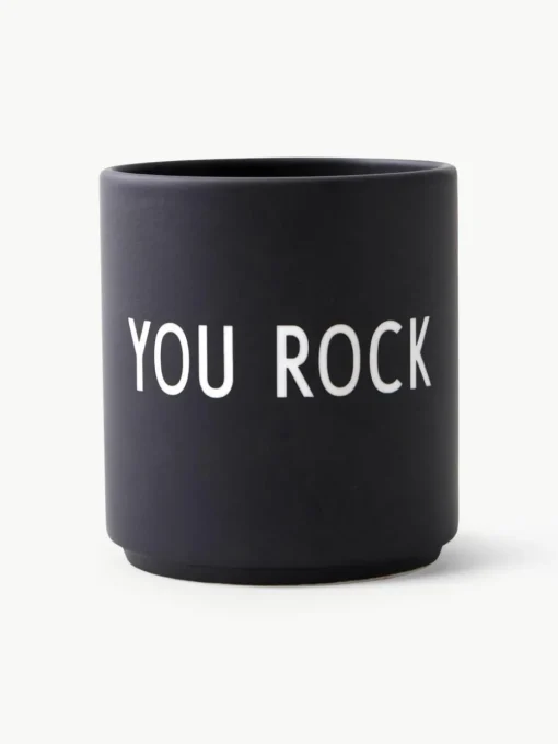 Design beker Favourite YOU ROCK met opschrift