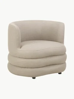Design bouclé fauteuil Solomon