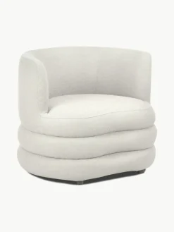 Design bouclé fauteuil Solomon