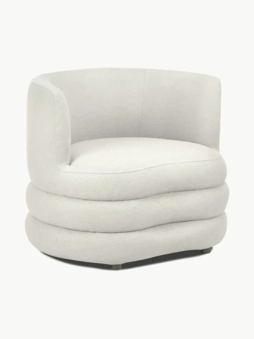 Design bouclé fauteuil Solomon