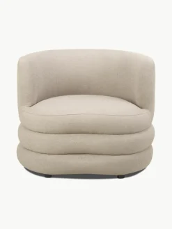 Design bouclé fauteuil Solomon