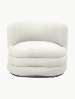 Design bouclé fauteuil Solomon