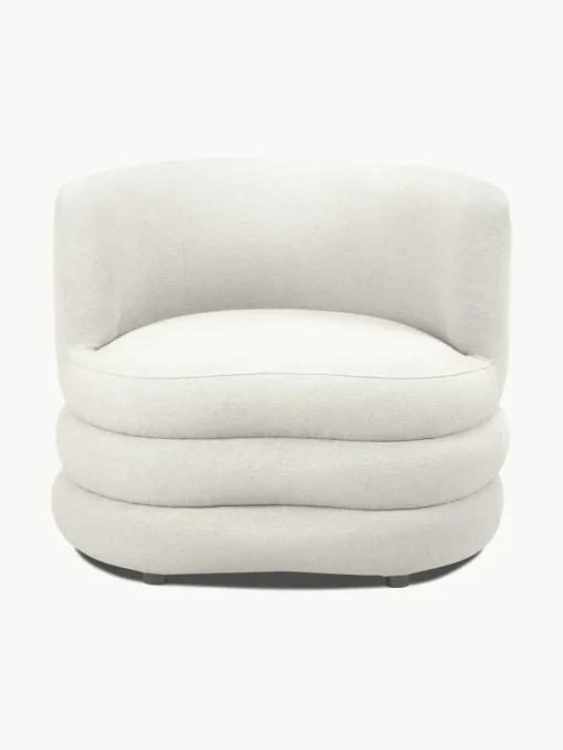 Design bouclé fauteuil Solomon