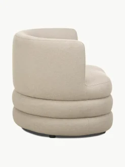 Design bouclé fauteuil Solomon
