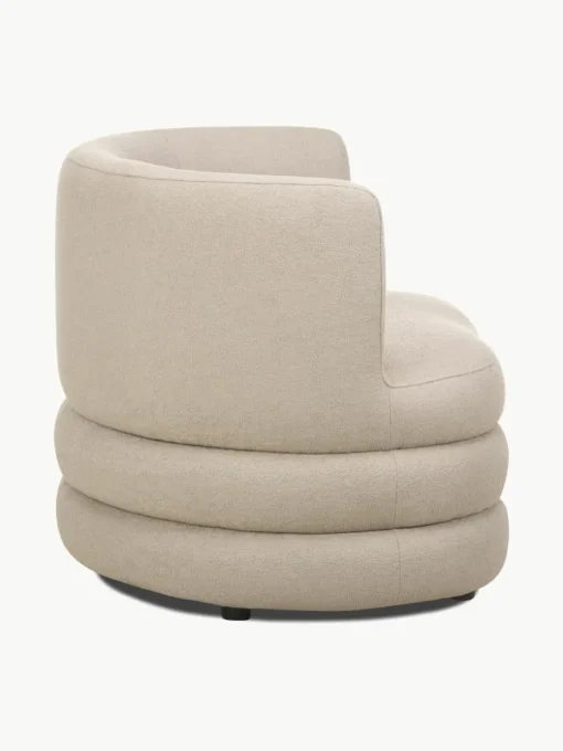 Design bouclé fauteuil Solomon