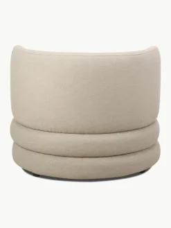 Design bouclé fauteuil Solomon