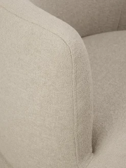 Design bouclé fauteuil Solomon