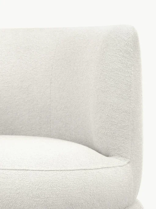 Design bouclé fauteuil Solomon