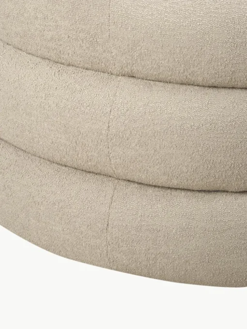 Design bouclé fauteuil Solomon