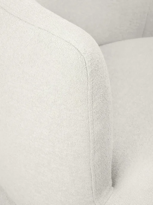 Design bouclé fauteuil Solomon