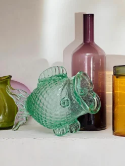 Design glazen keukenopberger Fish