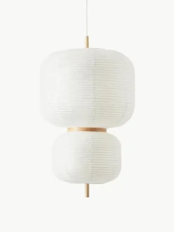 Design hanglamp Misaki van rijstpapier
