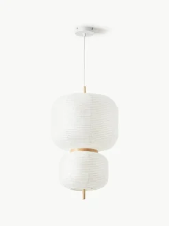 Design hanglamp Misaki van rijstpapier
