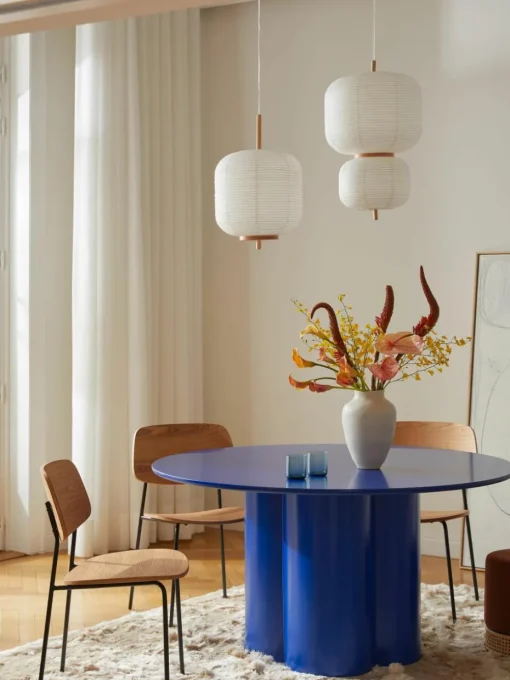 Design hanglamp Misaki van rijstpapier