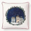 Design katoenen kussenhoes Snow van Kera Till