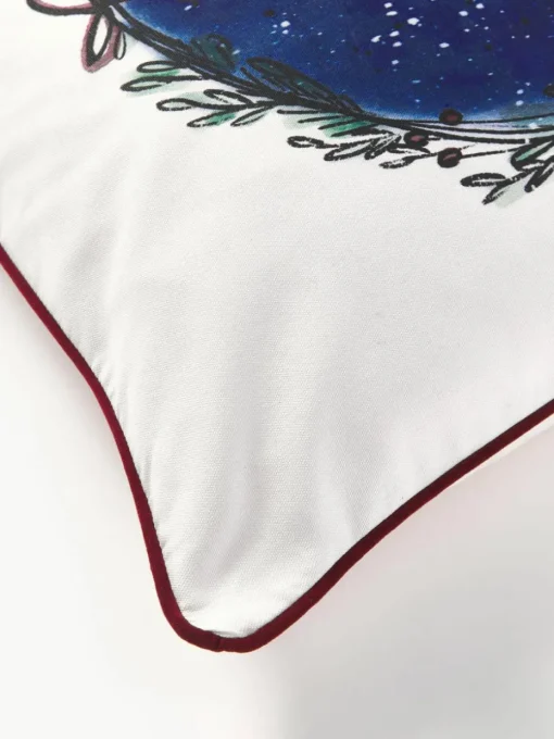 Design katoenen kussenhoes Snow van Kera Till