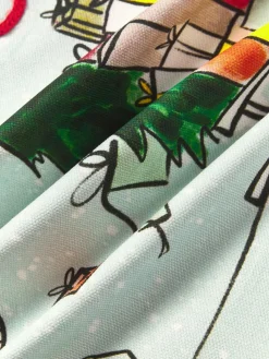 Design katoenen kussenhoes Sled van Kera Till