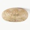 Design plafondlamp Evelyn van bamboehout, naturel