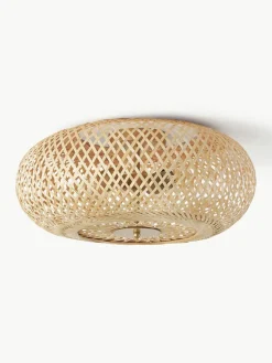 Design plafondlamp Evelyn van bamboehout, naturel