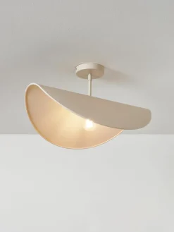 Design plafondlamp Kenzie van linnen
