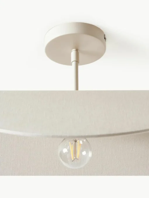 Design plafondlamp Kenzie van linnen
