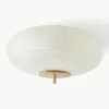 Design plafondlamp Misaki van rijstpapier
