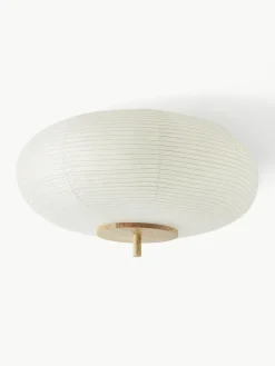Design plafondlamp Misaki van rijstpapier
