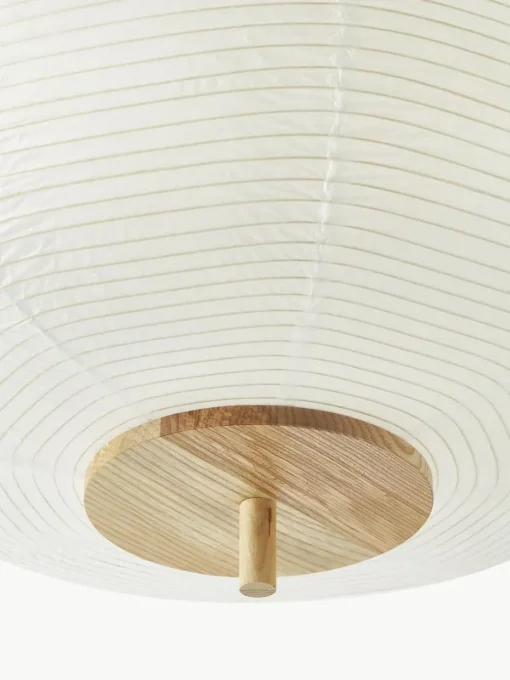 Design plafondlamp Misaki van rijstpapier