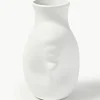 Design porseleinen vaas Headed, H 25 cm