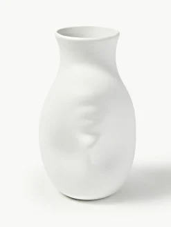 Design porseleinen vaas Headed, H 25 cm
