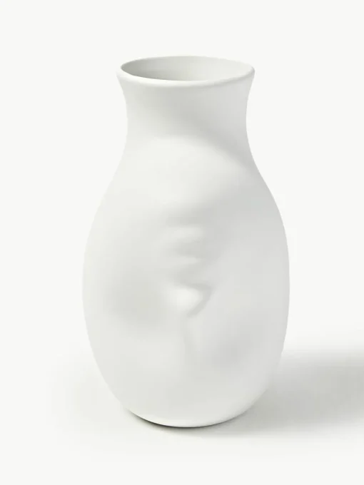 Design porseleinen vaas Headed, H 25 cm