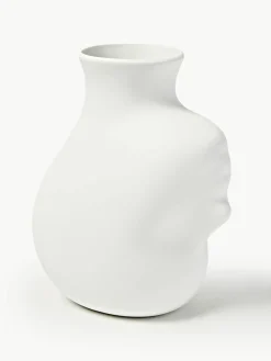 Design porseleinen vaas Headed, H 25 cm