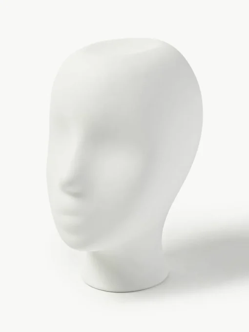 Design porseleinen vaas Headed, H 25 cm