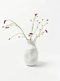 Design porseleinen vaas Headed, H 25 cm