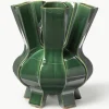 Design porseleinen vaas Puyi, H 34 cm