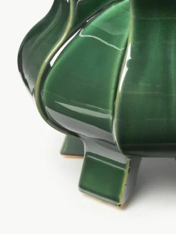 Design porseleinen vaas Puyi, H 34 cm
