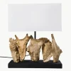 Design tafellamp Nature van drijfhout