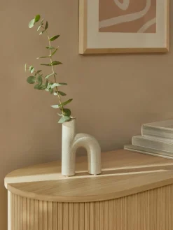 Design vaas Hector van keramiek, H 19 cm