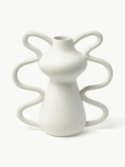 Design vaas Luvi in organische vorm, H 32 cm