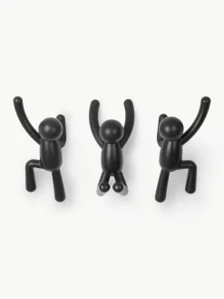 Design wandhakenset Buddy, set van 3